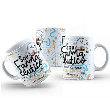 Imagem de Caneca Personalizada 325ml Meme Flork Profissões Engraçadas - Mecolour