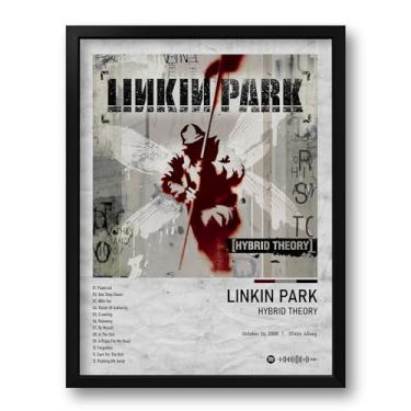 Imagem de Quadro Spotify Álbum Hybrid Theory Tam. 33x43cm - Nu Metal, Rock Alternativo