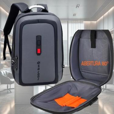 Imagem de Mochila Notebook Viagem Trabalho Antifurto Premium Impermeavel Reforça