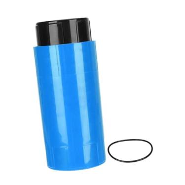 Imagem de oshhni Caixa de armazenamento de economia de economia de bola de tênis portátil 3 bolas pressão Manter equipamentos de reparo Acessórios esportivos contêiner, Azul