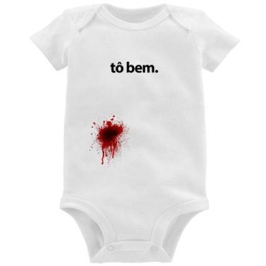 Imagem de Body Bebê tô bem - Foca na Moda, Branco, P