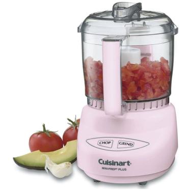 Imagem de Mini Processador de Alimentos Plus, 110v, CUISINART DLC 2APK, Rosa claro