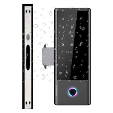 Imagem de Fechadura Biométrica Eletrônica Ttlock Prova Dágua Ideal (Vidro no Batente)