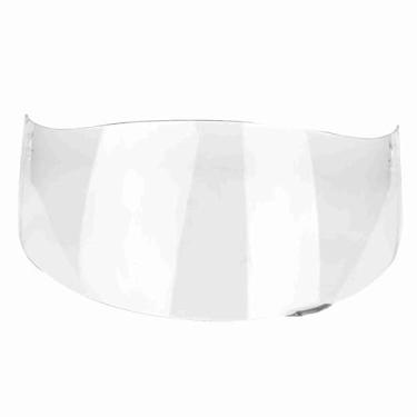 Imagem de Viseira de lente de capacete grcfumo, viseira de lente de face completa, vento de motocicleta, lente de máscara facial de segurança premium viseira para agv k1 k3 sv k5 (Transparent)