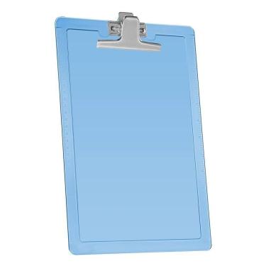 Imagem de Prancheta Acrimet Oficio A4 Plastica Transparente 133 Azul