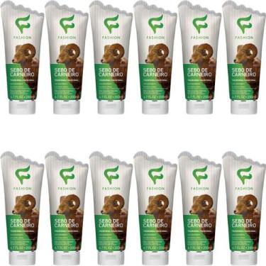 Imagem de Creme Hidratante Tradicional Fashion Sebo de Carneiro Bisnaga 200ml Ki