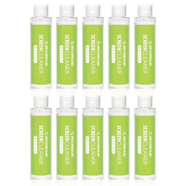Imagem de Scosche SCOCLNR Garrafas de refil para limpador de tela eletrônico sem riscos Spray e kit de limpeza de lenços para TV, computador, telefone, iPhone, iPad, laptop, MacBook, tela sensível ao toque do