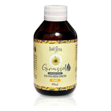 Imagem de Óleo De Girassol Puro Com Ozônio Ultra Concentrado Refil de 100ml Ama 