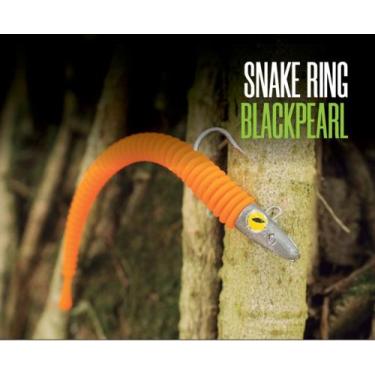 Imagem de Kit 3 iscas artificiais SNAKE RING BLACKPEARL, 16,5cm