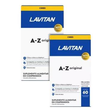 Imagem de Kit 2 Suplemento Lavitan A-Z Original Com 60 Cp - Cimed