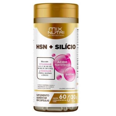 Imagem de Nutraceutical Hsn + Silicio - 60 Caps - Mix Nutri-Unissex