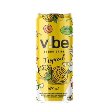 Imagem de Energético Vibe Energy Drink Tropical 473ml