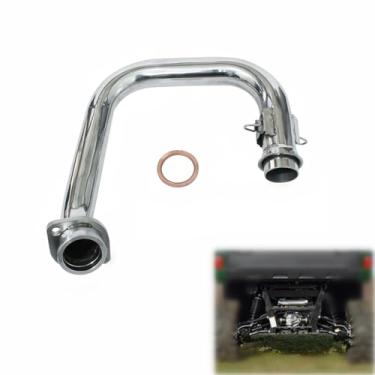 Imagem de LOSTAR Tubo De Escape Ex-Ha-Ust Com Junta Para Y-Am-Ah-A Viking 700 Yxm700 4X4 2014-2021
