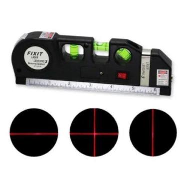 Imagem de Nível Laser Profissional Trena Level Pro3 Estágios Nivelador Alfa.shop