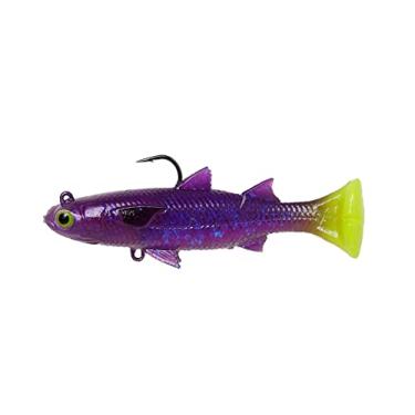 Imagem de Savage Gear Tainha Pulse Tail 7,6 cm RTF 2 peças (Plum Chartreuse) 3713