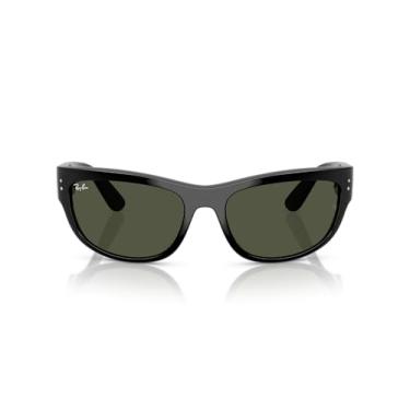 Imagem de Óculos de Sol Ray-Ban Mega Balorama 0RB2289 901/31 Tam 60 / Preto - Lentes Verde
