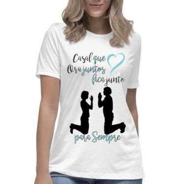 Imagem de Camiseta casal que hora junto fica junto pra sempre blusa - Mago das C