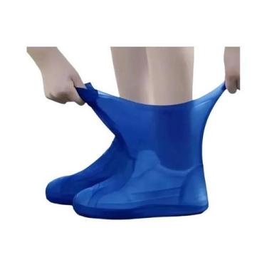 Imagem de Capas Impermeáveis e Antiderrapantes de Silicone para Botas de Chuva -