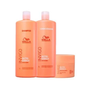 Imagem de Kit Wella Professionals Invigo Nutri Enrich - Shampoo 1000ml e Condici