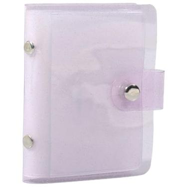 Imagem de SOFPLATE Pacote com 2 36 bolsos Instax Mini Álbum de Fotos Polaroid Bolsos de PVC 10 x 7.6 cm Retângulo Platina Pequena Carteira Suporte para Álbum de Livros para Fotos de 7,6 cm