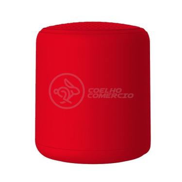 Imagem de Mini Caixa De Som Wireless Speaker Potente BT Vermelho
