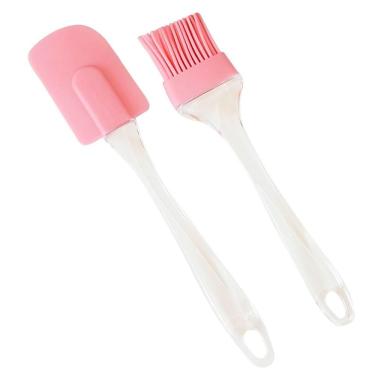 Imagem de Kit Cozinha Espátula E Pincel Em Silicone