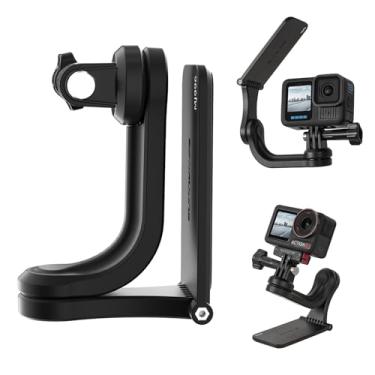 Imagem de Suporte magnético para câmera de ação com vários eixos rotativos, compatível com acessórios de câmera de ação Pocket 3 GO Pro