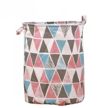 Imagem de Cesto De Roupa Suja Organizador de Brinquedos Dobrável