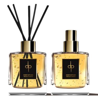 Imagem de Kit Banheiro Kit Lavabo - Gold (Iluminação) - Aromatizador & Spray - Di Piettro 100 ml