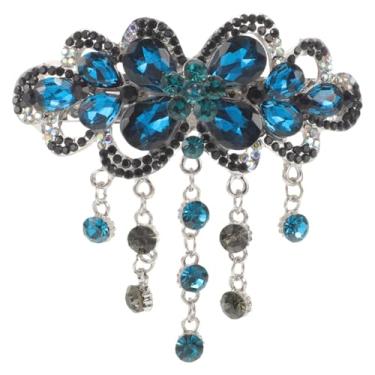 Imagem de Grampo Presilhas De Cabelo De Cristal Presilha De Strass Presilhas De Strass Para Mulheres Presilha De Mola Aperto De Estilo De Cabelo Primavera Senhorita Liga China
