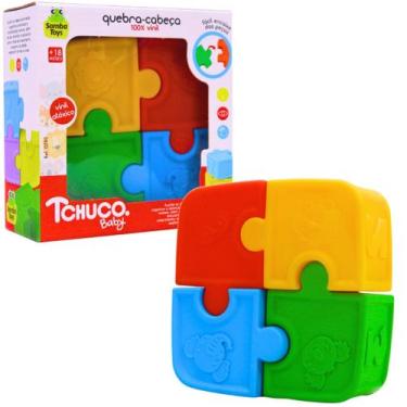 Imagem de Brinquedo Infantil Quebra-cabeça Jogo de Encaixe 0280 - Samba Toys