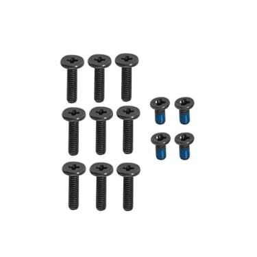 Imagem de Zahara Substituição de parafusos de capa de base inferior inferior para Lenovo LOQ 15IRH8 82XV、LOQ 15APH8 82XT、LOQ 15APH8A 82YC、LOQ 16IRH8 82XW、LOQ 16APH8 82XU (9 longos e 4 curtos)