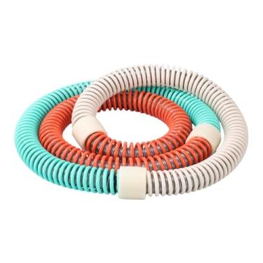 Imagem de UGPLM Bambolê dobrável para exercícios, multifuncional, com peso, para cintura, pilates, viagem, academia em casa, mulheres, homens e adultos