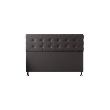 Imagem de Cabeceira Atenas 1,95 Cm Cama Box King Size Suede Marrom