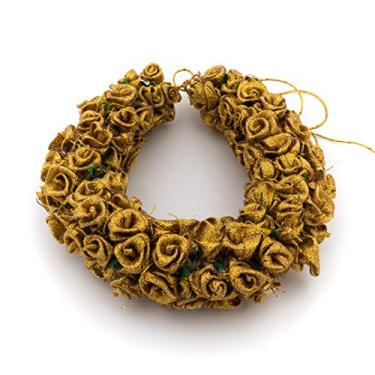 Imagem de Aakarshana Jewels Acessório de cabelo estilo bollywood indiano gajra/veni, Medium, Tecido