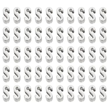 Imagem de Shapenty Berloques espaçadores de letras deslizantes de metal de liga de prata antiga para artesanato, pulseira, colar, pingente de chaveiro, joias, Natal, Ação de Graças, lembrancinhas de casamento