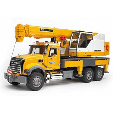 Imagem de Brinquedo Premium - Escala 1:16 - MACK - Caminhão Guindaste