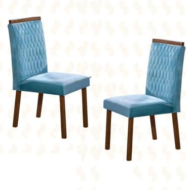 Imagem de Cadeiras Para Mesa De Jantar Estofada - Fortuna - Art Salas