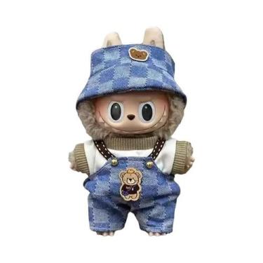 Imagem de Pelúcia Labubu Mini De 17cm Com Acessórios De Roupa Da Moda, Vários Es
