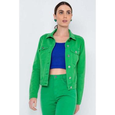 Imagem de JAQUETA JEANS MANGA LONGA-Feminino