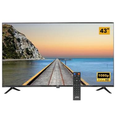 Imagem de Monitor LED 43 polegadas com resolução Full HD Imagens Nítidas e Conec