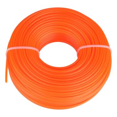 Imagem de Gsycle Fio Weed Wacker, fio de nylon redondo de 2,4 mm para aparador de grama para cortador de grama (50 m/164 pés)