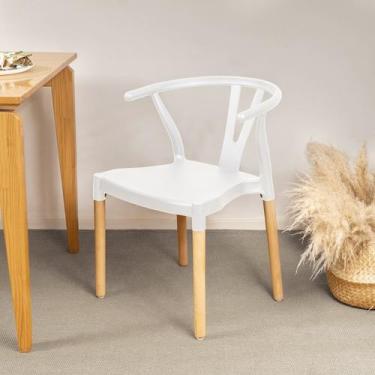 Imagem de Cadeira de Jantar Wishbone Yescasa