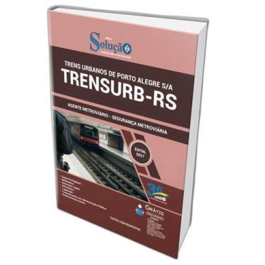 Imagem de Apostila Trensurb Rs - Agente Segurança Metroviária - Editora Solucao
