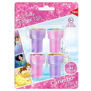 Imagem de Carimbo Autotintado Princesas com 4 Unidades - Tris