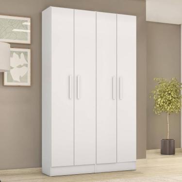 Imagem de Armario Multiuso Duplo Nt4045 Notável Móveis Branco