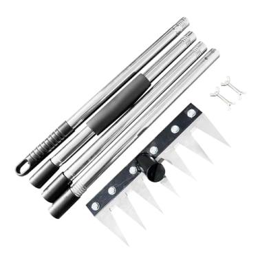 Imagem de IEUDNS Capinador de jardinagem, ferramentas de capina de alto desempenho, cabo ergonômico, ferramenta removedora de garras, ferramenta extratora de ervas, 7 Dicas