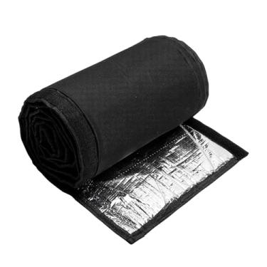 Imagem de MotiveTech Envoltório para Mangueira de Ar Condicionado, Tampa de Ventilação de Duto de Mangueira, Tampa de Saída de Ar Lavável com Isolamento Térmico para Tubo, Preto, Tamanho real