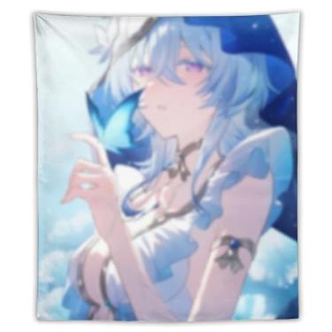 Imagem de LIEGBMEU Sexy Bikini Hot Anime Girl Tapeçaria 127.0 cmx152.4 cm Interior Exterior Wall Quilt Art Decoração de Tapeçaria Caprichosa, AF144