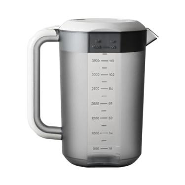 Imagem de YWJLQH Jarra de água fria, chaleira, jarra de limonada com alça, de para geladeira para churrasco, 4l